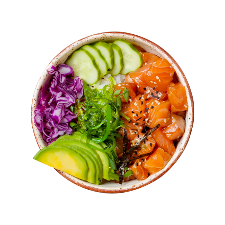 A third healthy pokebowl